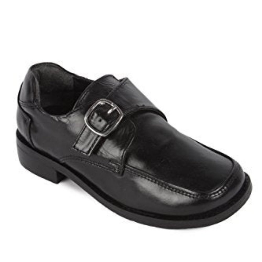 Martin Kids Unisex School Uniform Black Shoes